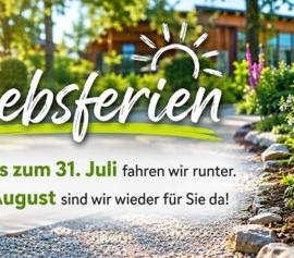 Betriebsferien Sommer