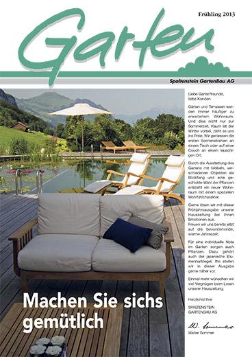 Die Gartenzeitung Frühling 2013