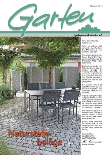 Die Gartenzeitung Herbst 2011