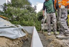 Gartenumänderung