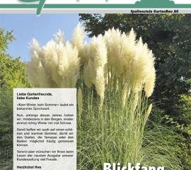 Neue Gartenzeitung  Frühling 2018
