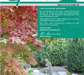 Neue Gartenzeitung Herbst 2021