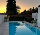 Pool mit Sichtschutz